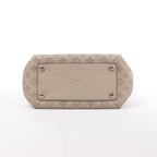 Louis Vuitton Babylon PM Monogram Mahina 2Way Handbag in Beige M50032