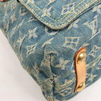 Louis Vuitton Baggy GM Monogram Denim Shoulder Bag in Blue M95048
