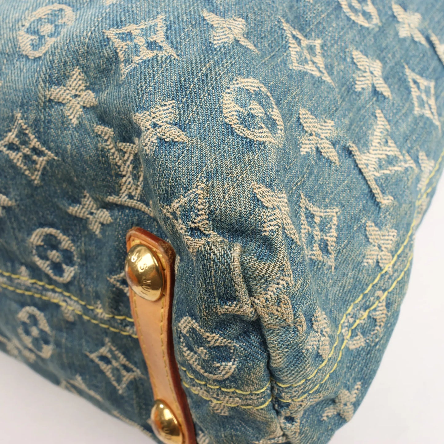 Louis Vuitton Baggy GM Monogram Denim Shoulder Bag in Blue M95048