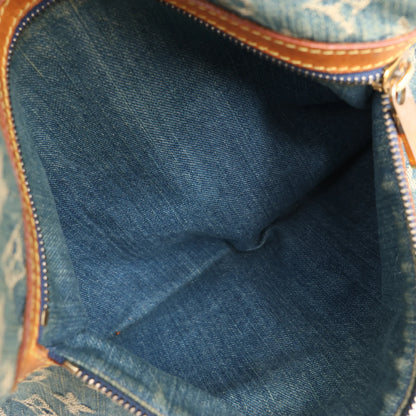 Louis Vuitton Baggy GM Monogram Denim Shoulder Bag in Blue M95048