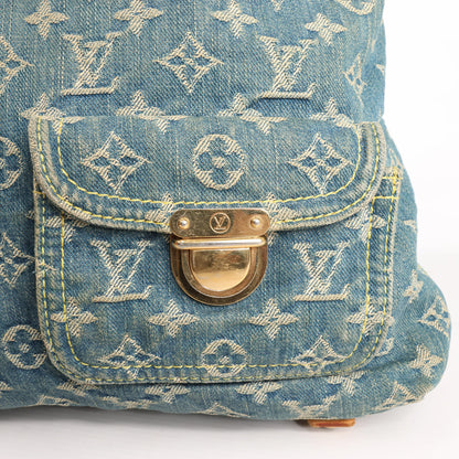Louis Vuitton Baggy GM Monogram Denim Shoulder Bag in Blue M95048