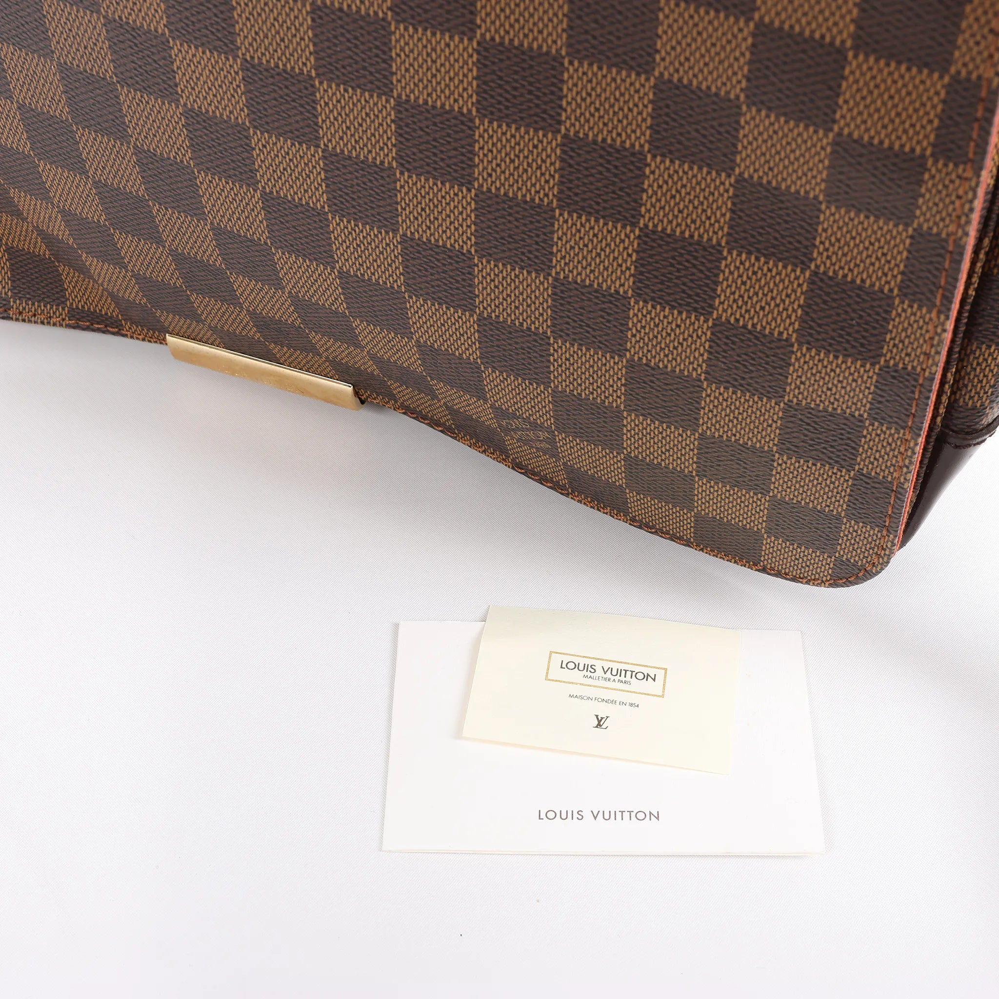 Louis Vuitton Bastille Damier Ebene Messenger Crossbody Bag in Brown N45258
