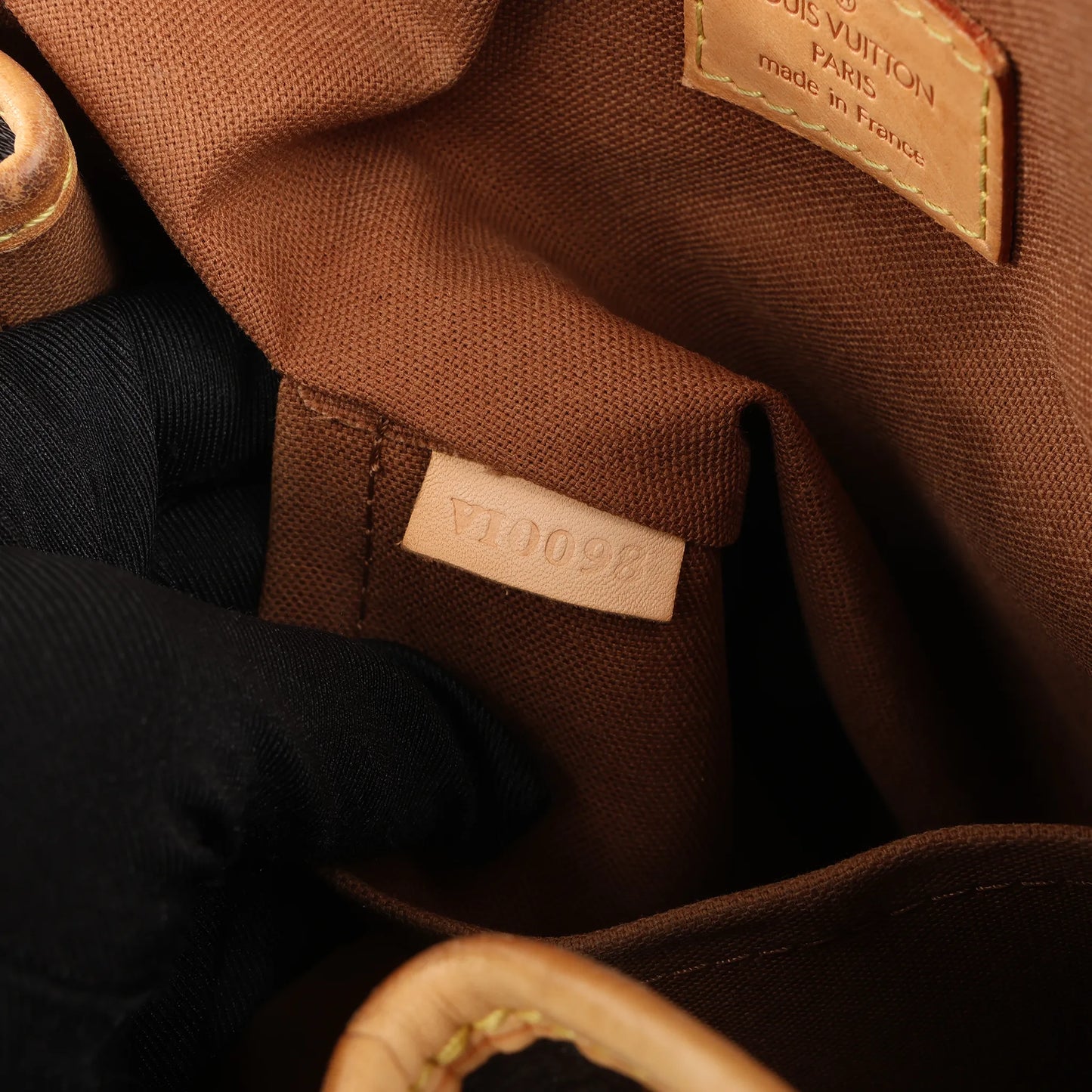 Louis Vuitton Batignolles Monogram Shoulder Bag in Brown M51156