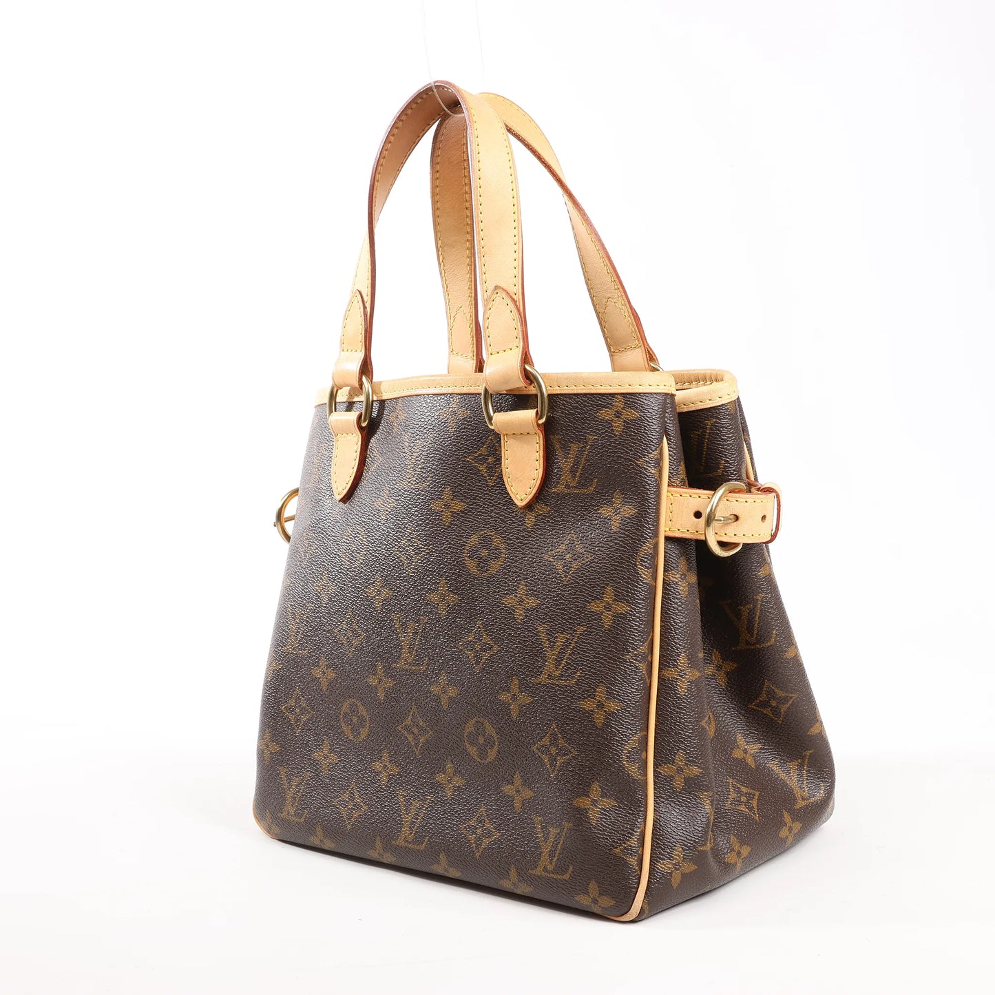 Louis Vuitton Batignolles Monogram Shoulder Bag in Brown M51156