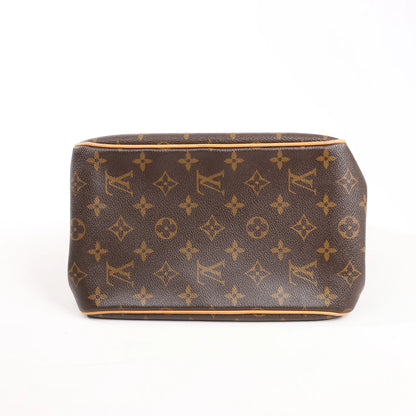 Louis Vuitton Batignolles Monogram Shoulder Bag in Brown M51156