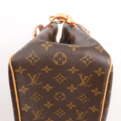 Louis Vuitton Batignolles Monogram Shoulder Bag in Brown M51156