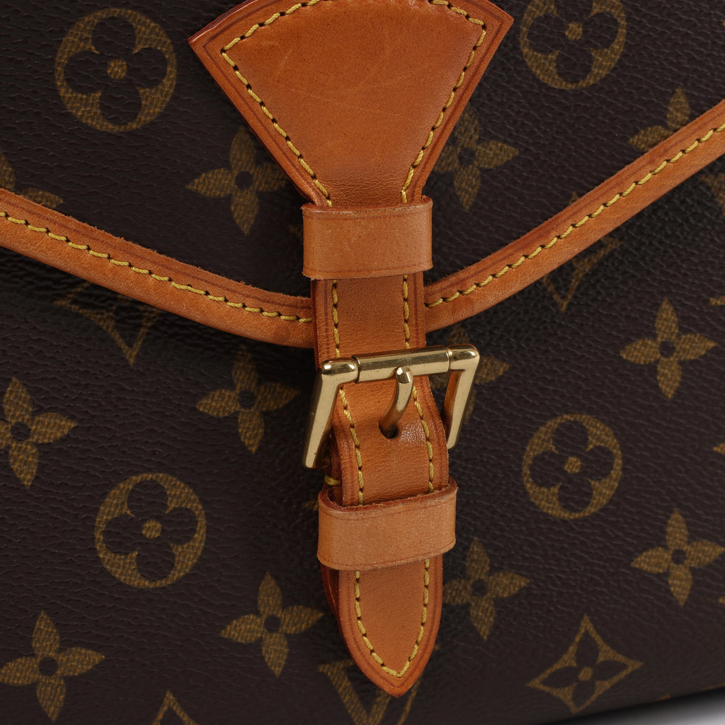 Louis Vuitton Bel Air Monogram 2Way Handbag in Brown M51122
