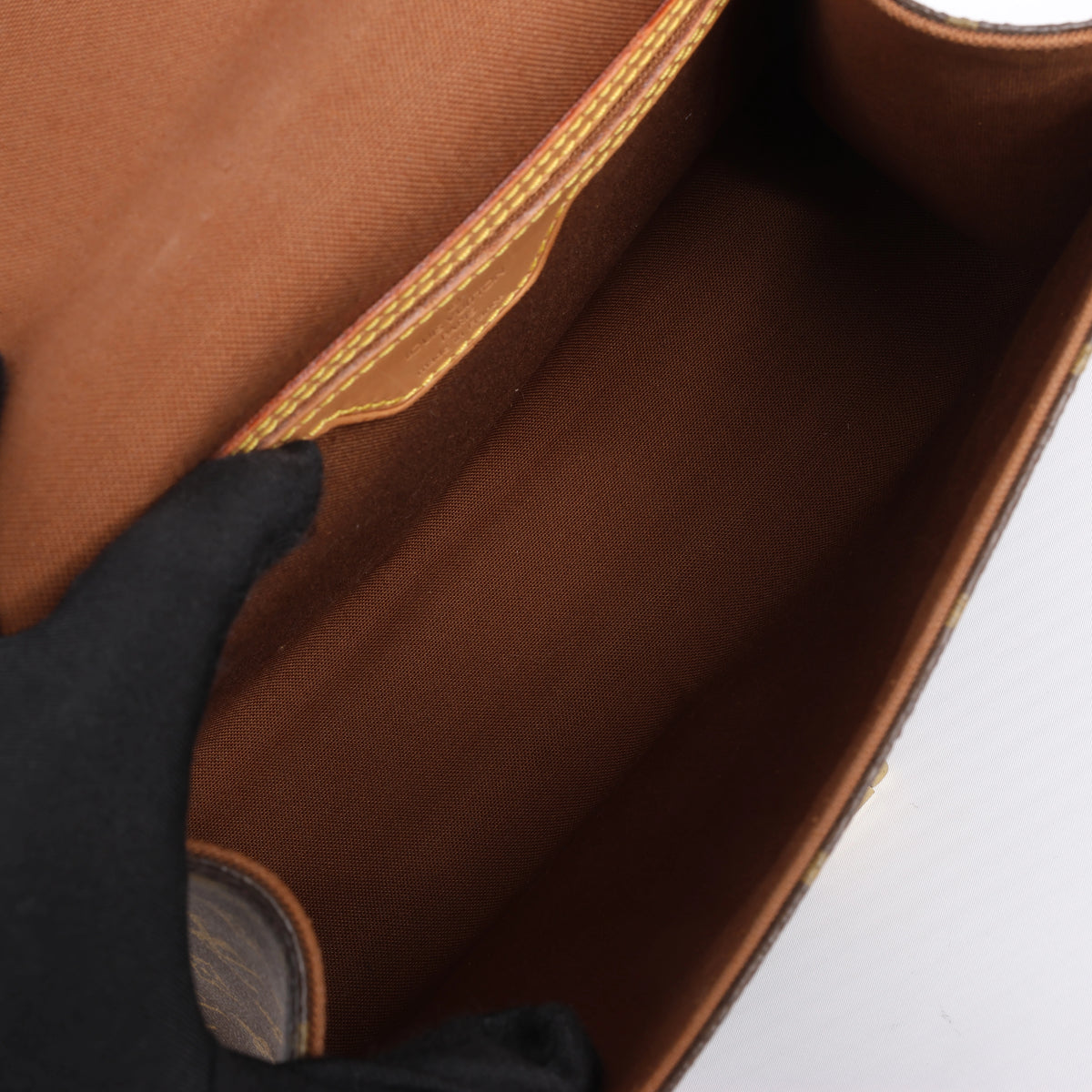 Louis Vuitton Bel Air Monogram 2Way Handbag in Brown M51122