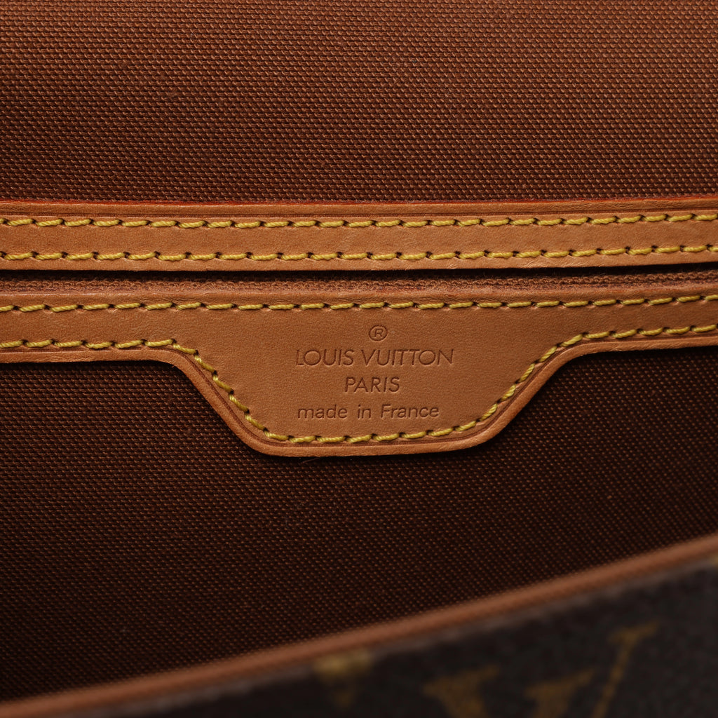 Louis Vuitton Bel Air Monogram 2Way Handbag in Brown M51122