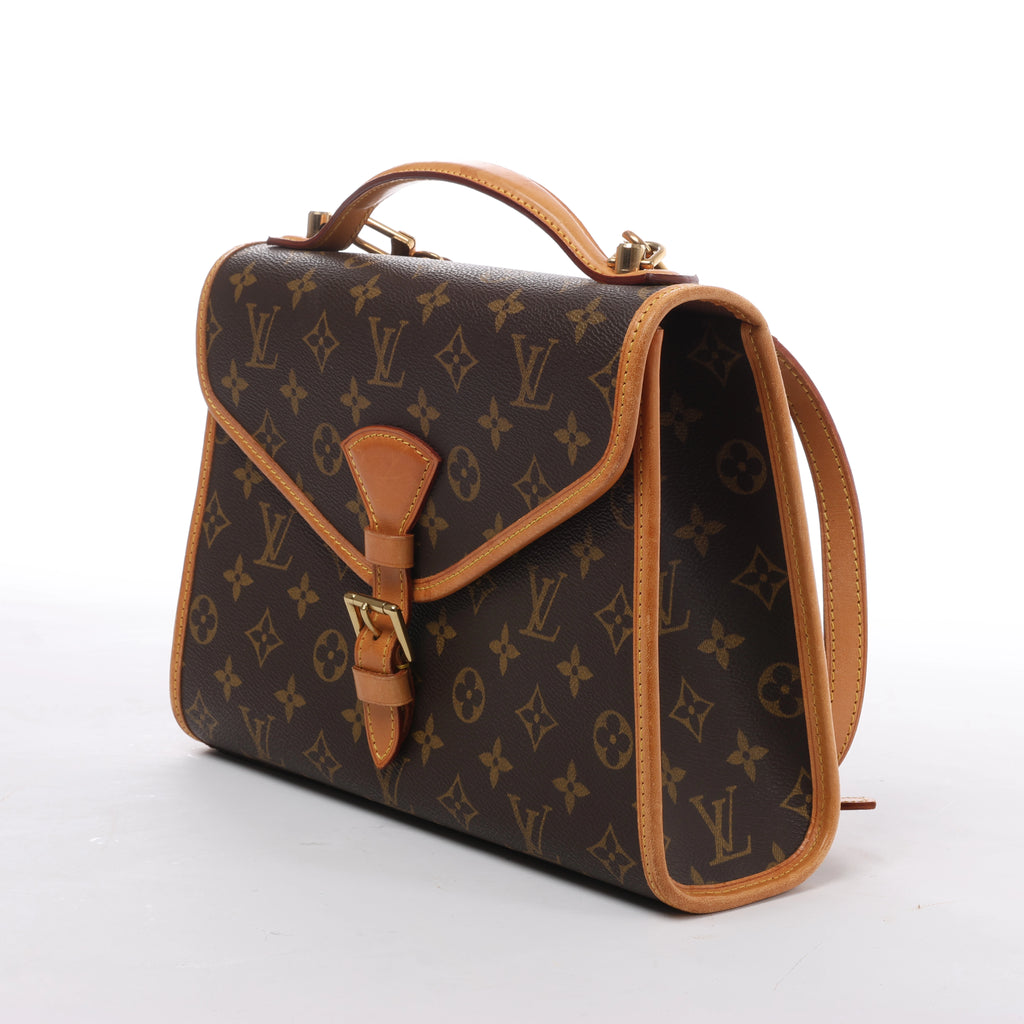 Louis Vuitton Bel Air Monogram 2Way Handbag in Brown M51122