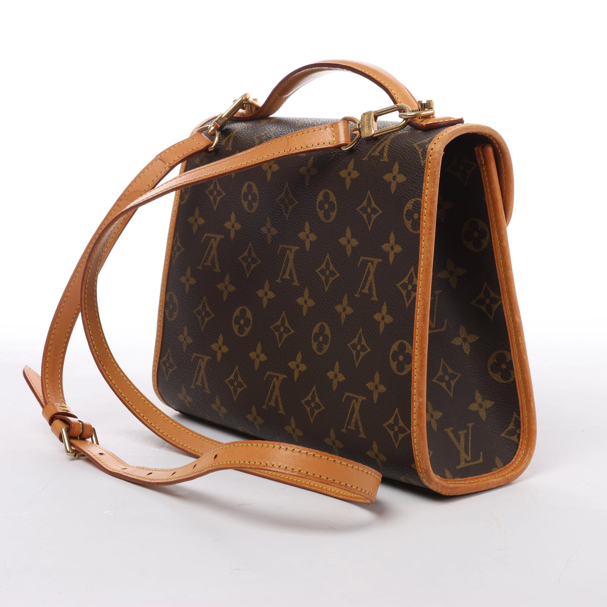 Louis Vuitton Bel Air Monogram 2Way Handbag in Brown M51122