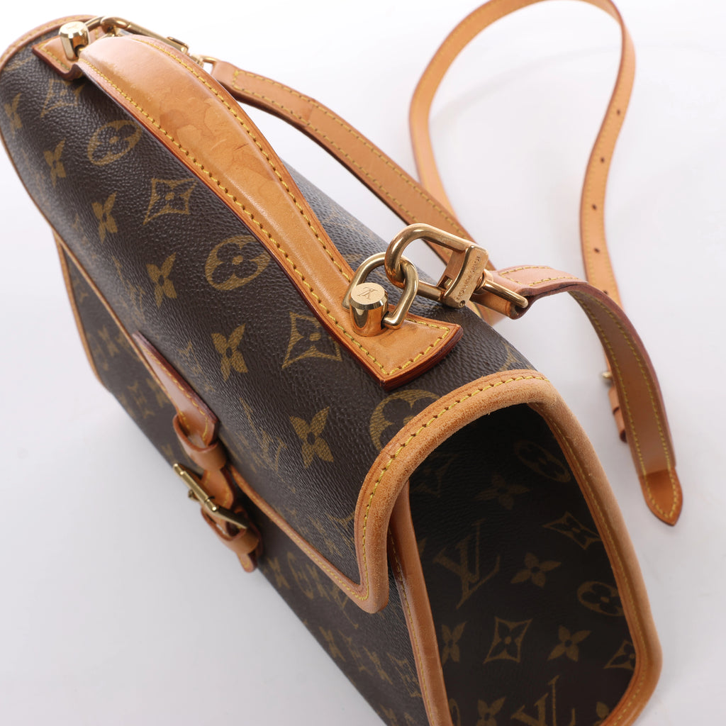 Louis Vuitton Bel Air Monogram 2Way Handbag in Brown M51122