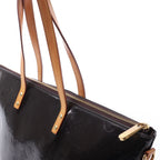 Louis Vuitton Bellevue GM Vernis Leather Shoulder Bag in Burgundy M93589