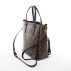 Louis Vuitton Belmont PM Damier Ebene 2Way Handbag in Brown N60348