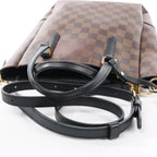 Louis Vuitton Belmont PM Damier Ebene 2Way Handbag in Brown N60348
