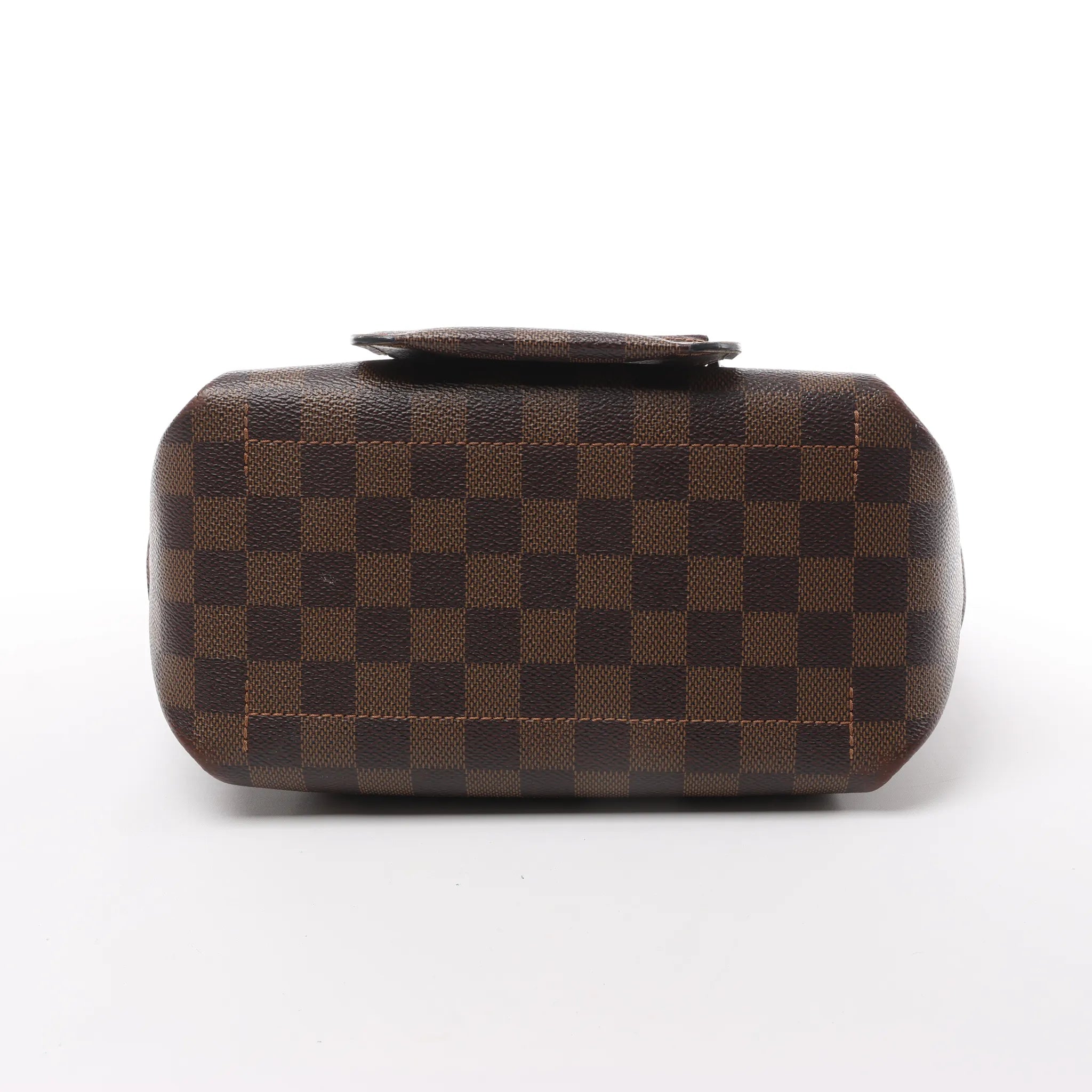 Louis Vuitton Belmont PM Damier Ebene 2Way Handbag in Brown N60348