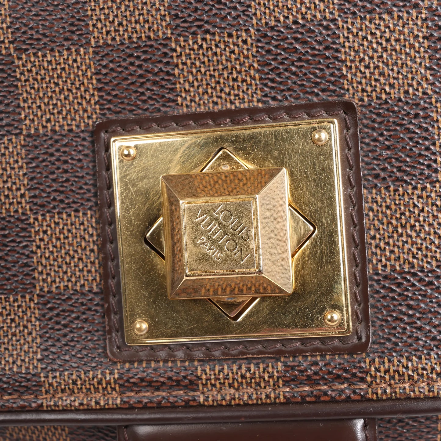 Louis Vuitton Damier Ebène Bergame MM 2Way Sac à main N41168