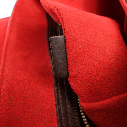 Louis Vuitton Bergamo PM Damier Ebene 2Way Handbag in Brown N41167