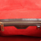 Louis Vuitton Bergamo PM Damier Ebene 2Way Handbag in Brown N41167