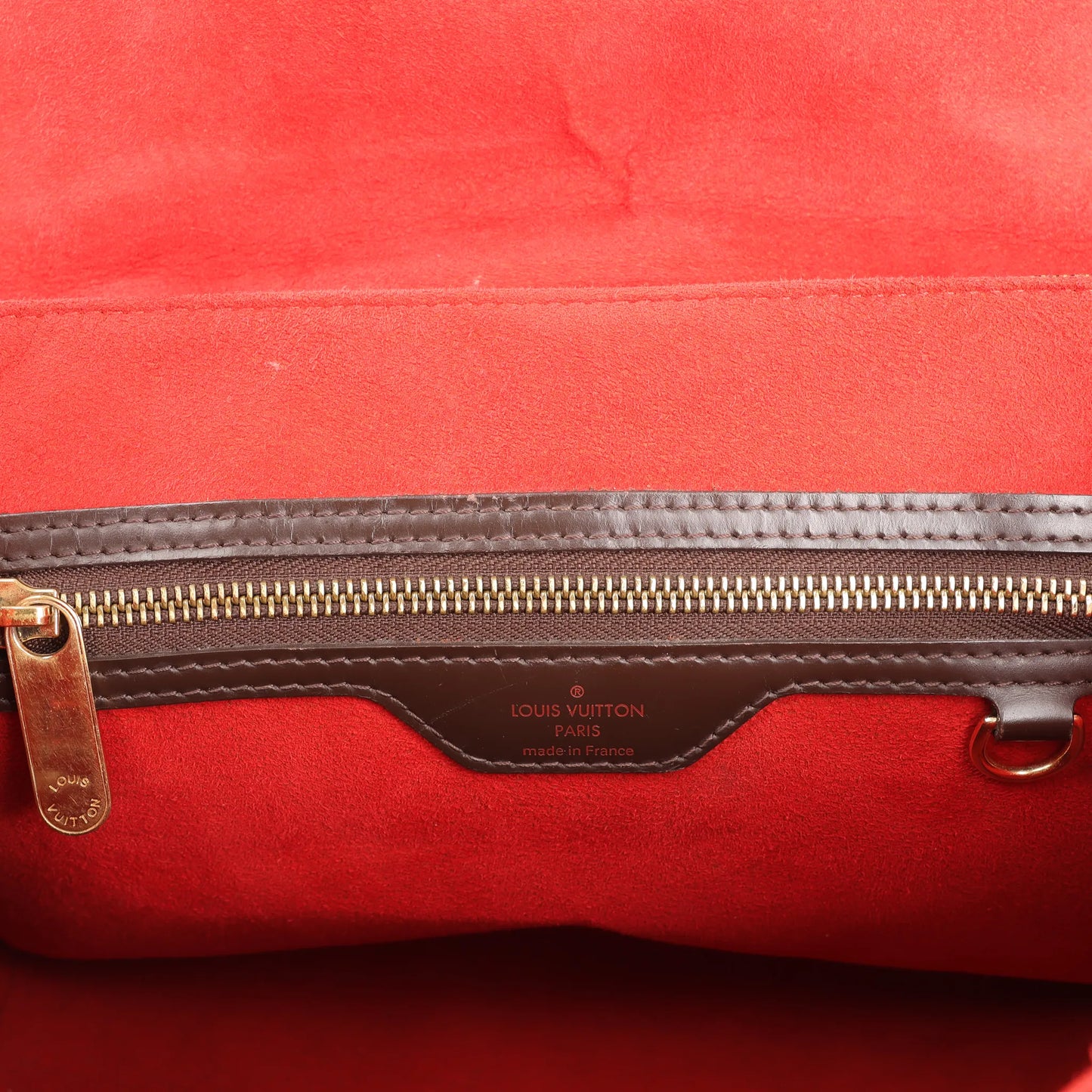 Louis Vuitton Bergamo PM Damier Ebene 2Way Handbag in Brown N41167