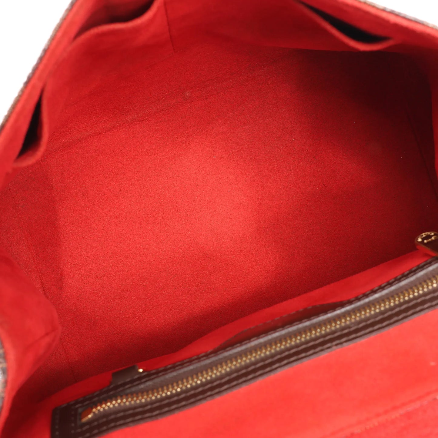 Louis Vuitton Bergamo PM Damier Ebene 2Way Handbag in Brown N41167