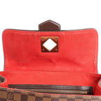 Louis Vuitton Bergamo PM Damier Ebene 2Way Handbag in Brown N41167