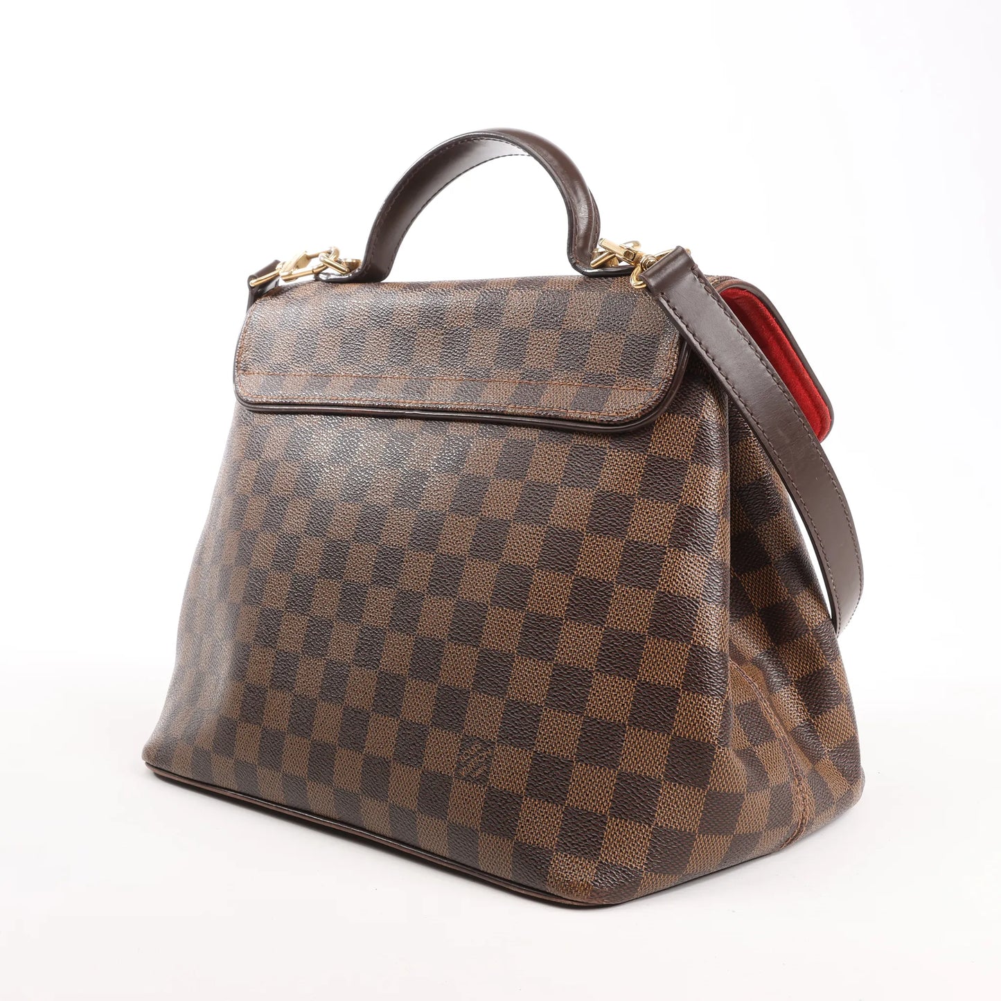 Louis Vuitton Bergamo PM Damier Ebene 2Way Handbag in Brown N41167