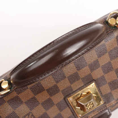 Louis Vuitton Bergamo PM Damier Ebene 2Way Handbag in Brown N41167