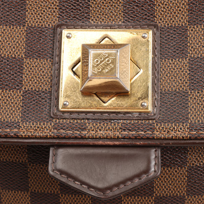 Louis Vuitton Bergamo PM Damier Ebene 2Way Handbag in Brown N41167