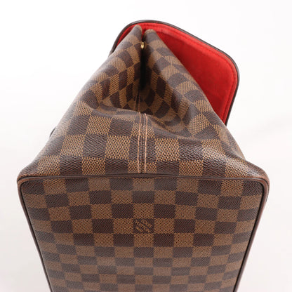 Louis Vuitton Bergamo PM Damier Ebene 2Way Handbag in Brown N41167