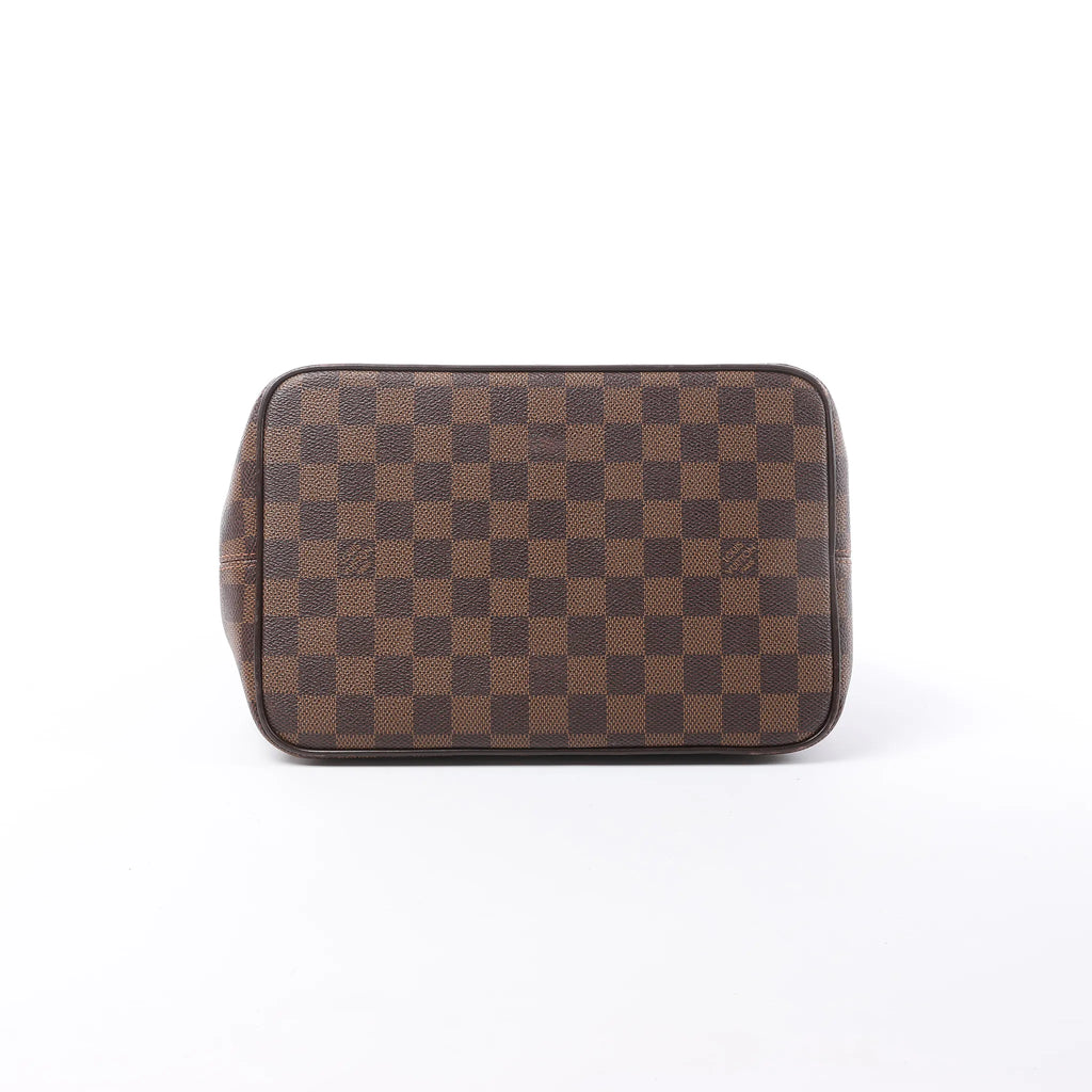 Louis Vuitton Bergamo PM Damier Ebene 2Way Handbag in Brown N41167