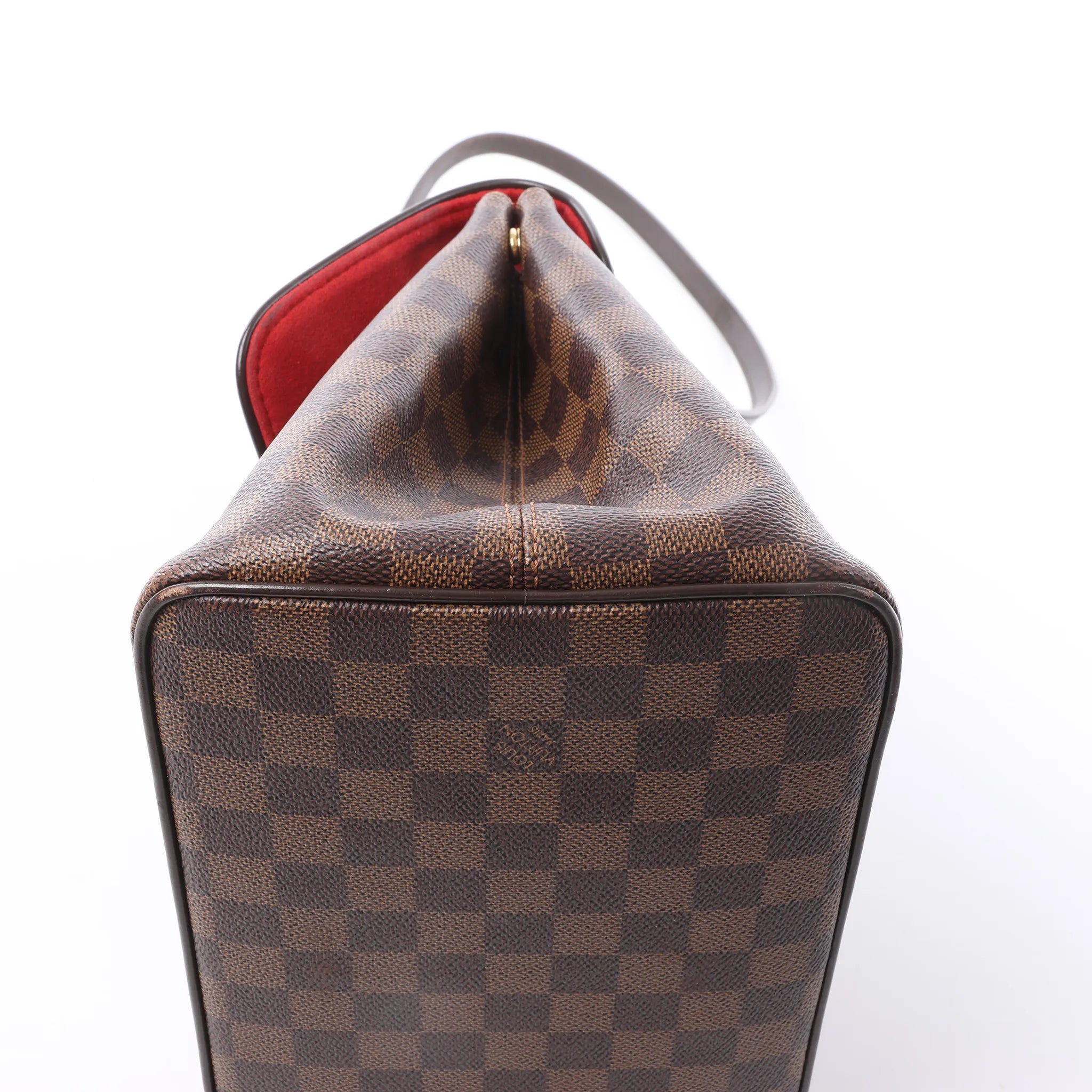 Louis Vuitton Bergamo PM Damier Ebene 2Way Handbag in Brown N41167