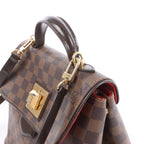 Louis Vuitton Bergamo PM Damier Ebene 2Way Handbag in Brown N41167