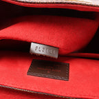 Louis Vuitton Bergamo PM Damier Ebene 2Way Handbag in Brown N41167