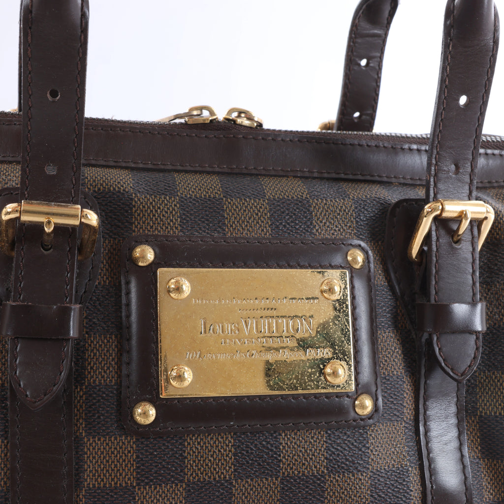 Louis Vuitton Berkeley Damier Ebene Shoulder Bag in Brown N52000