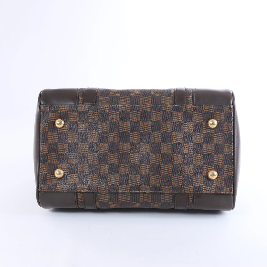 Louis Vuitton Berkeley Damier Ebene Shoulder Bag in Brown N52000