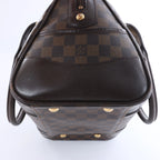 Louis Vuitton Berkeley Damier Ebene Shoulder Bag in Brown N52000