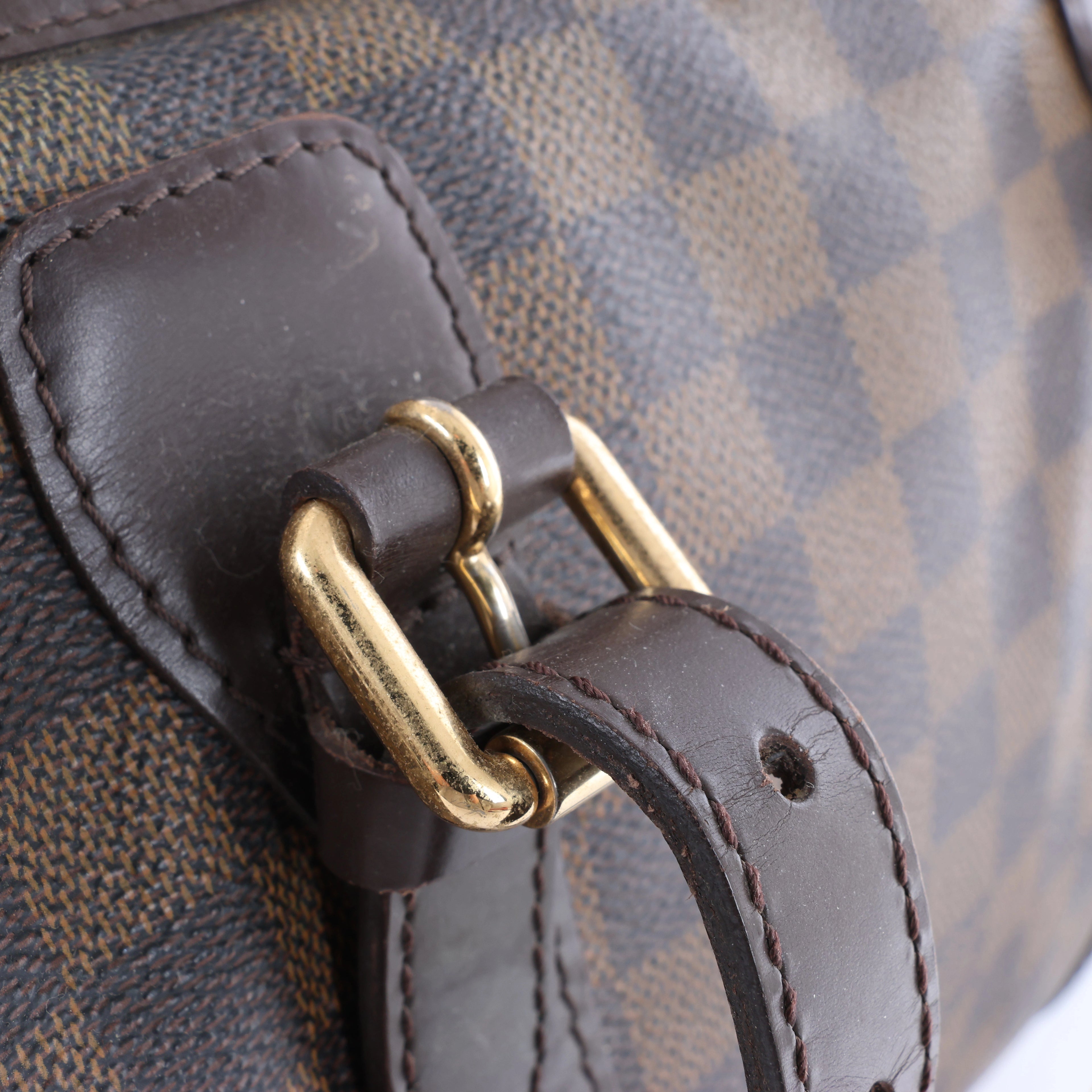 Louis Vuitton Berkeley Damier Ebene Shoulder Bag in Brown N52000
