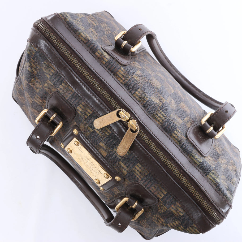 Louis Vuitton Berkeley Damier Ebene Shoulder Bag in Brown N52000
