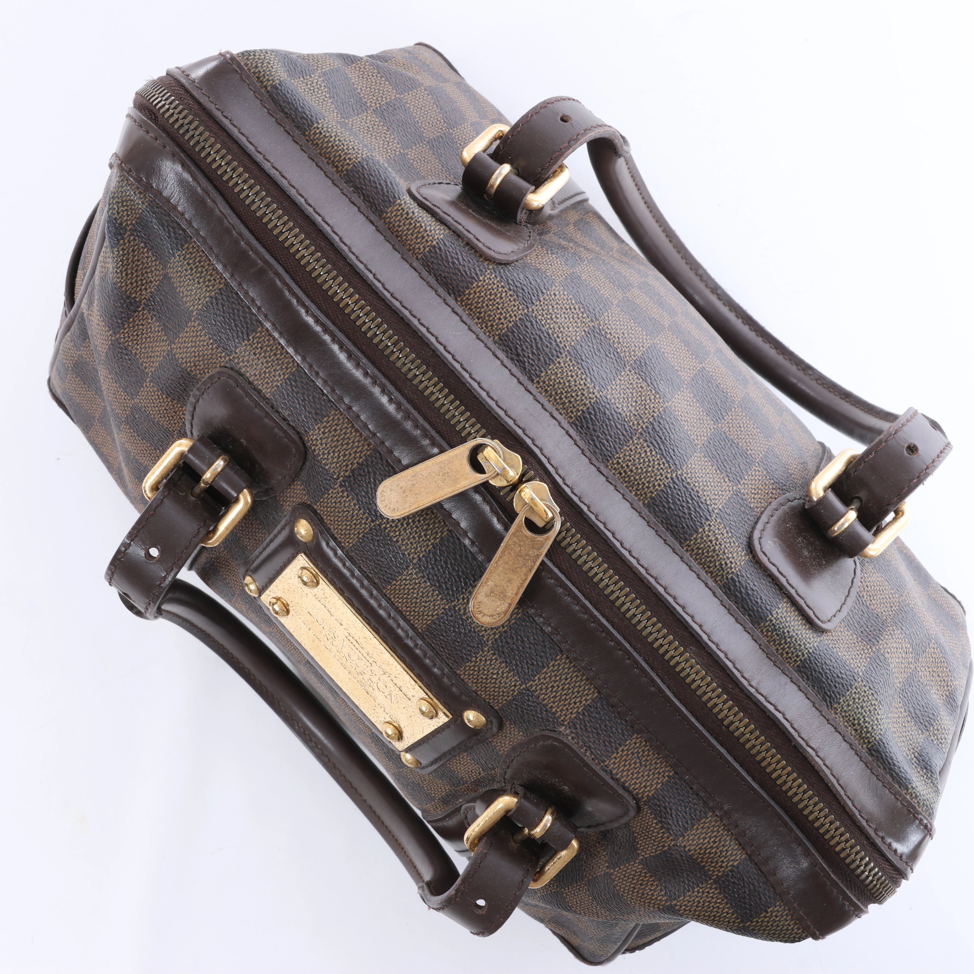 Louis Vuitton Berkeley Damier Ebene Shoulder Bag in Brown N52000