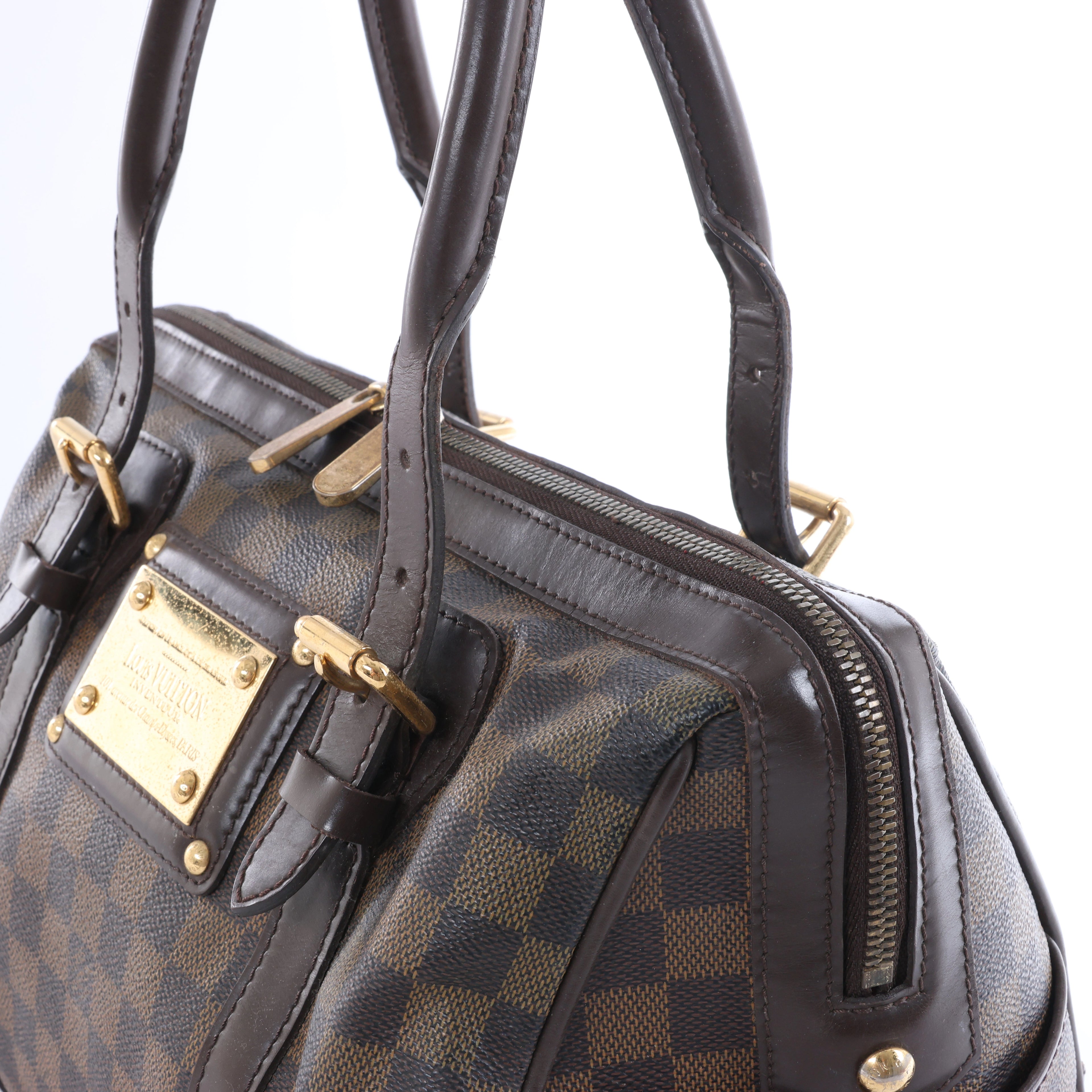 Louis Vuitton Berkeley Damier Ebene Shoulder Bag in Brown N52000