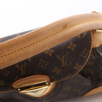 Louis Vuitton Beverly MM Monogram Canvas Shoulder Bag in Brown M40121