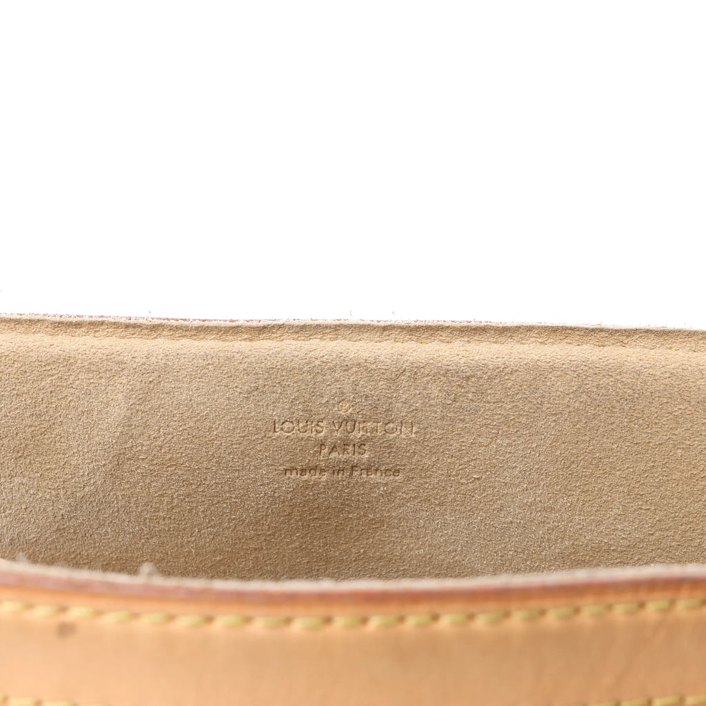 Louis Vuitton Beverly MM Monogram Canvas Shoulder Bag in Brown M40121