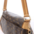 Louis Vuitton Beverly MM Monogram Canvas Shoulder Bag in Brown M40121