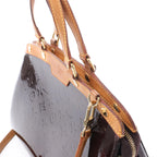 Louis Vuitton Blair MM Vernis 2Way Handbag in Amarante M91619