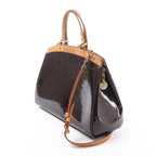 Louis Vuitton Blair MM Vernis 2Way Handbag in Amarante M91619