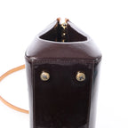Louis Vuitton Blair MM Vernis 2Way Handbag in Amarante M91619
