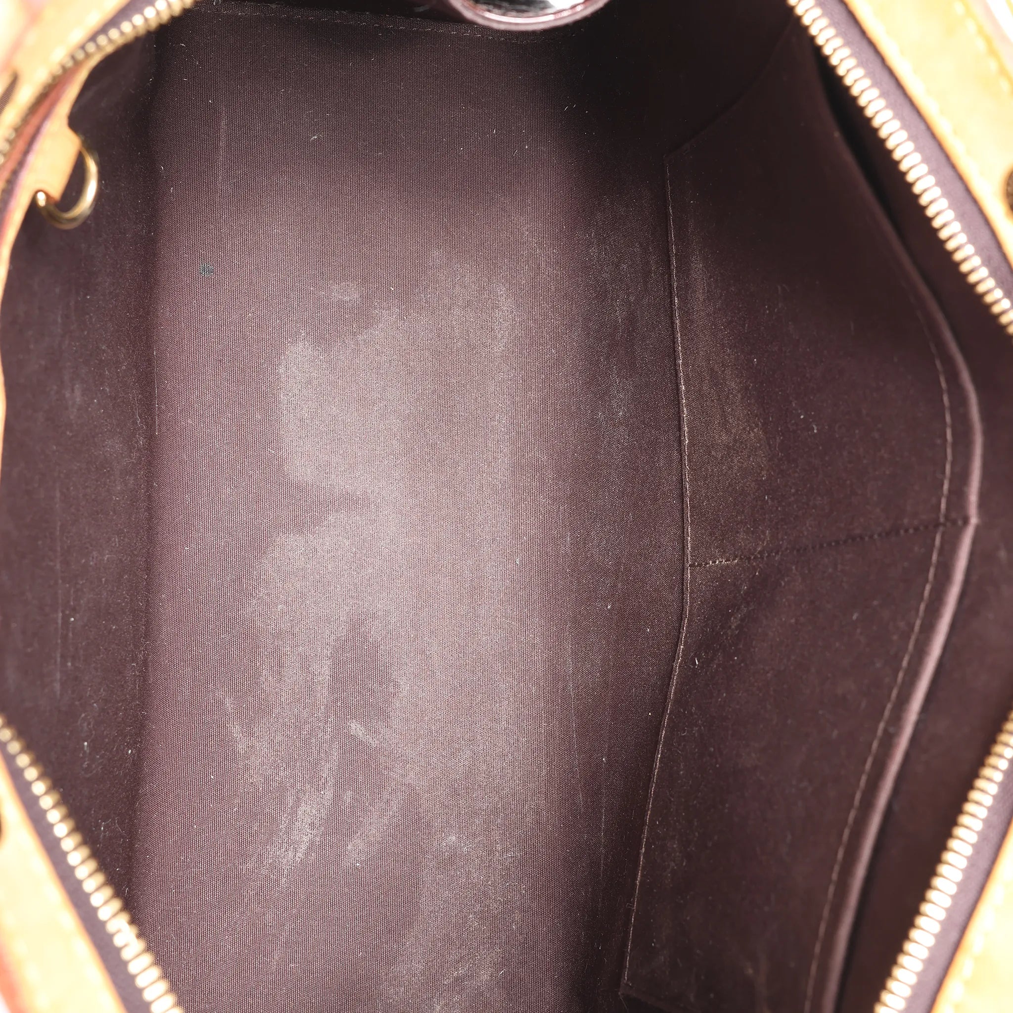 Louis Vuitton Blair MM Vernis 2Way Handbag in Amarante M91690