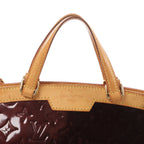 Louis Vuitton Blair MM Vernis 2Way Handbag in Amarante M91690