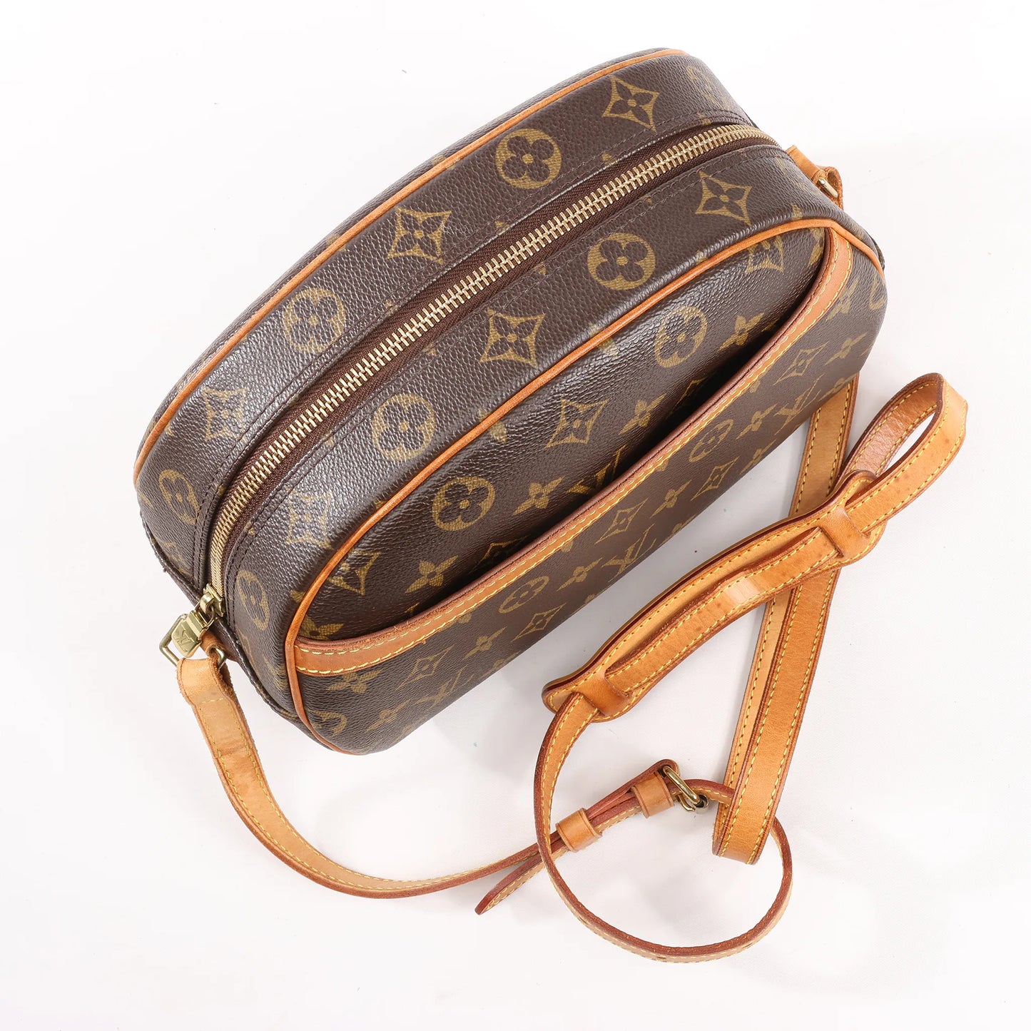 Louis Vuitton Monogram Canvas Blois Crossbody Bag in Brown M51221